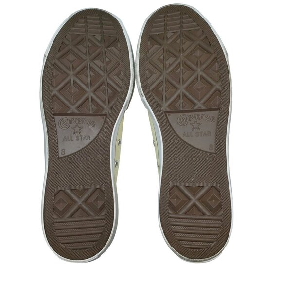 Converse All Stars platform Chuck Taylor, lemon yellow, women's size 10 low top - Picture 6 of 7